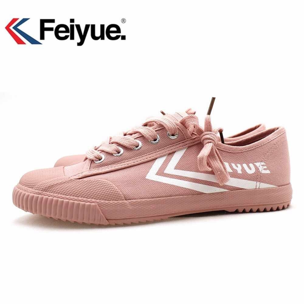 Feiyue Low-top sneaker in pink, Size 37